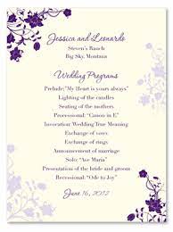 Pretty Wedding Programs Diy Wedding Programs Wedding Programs Wording