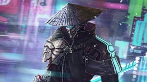 Cyber, cyberpunk, cyberpunk 2077, car, futuristic, jacket, octokuro. Cyberpunk Samurai Wallpapers Top Free Cyberpunk Samurai Backgrounds Wallpaperaccess