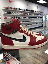 1985 Original Og Nike Air Jordan 1 Chicago Bred Royal Black Toe Banned