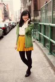 Black And Yellow Skirt Outfit Jennifhsieh Remix Ways To Wear A Mustard Skirt Mustard Yellow Skirts Geek Chic Outfits Skirt Outfits