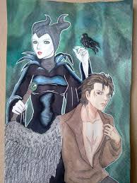 Diaval laugh and maleficent shared by ɛℓizα ѵiℓℓα. Maleficent And Diaval By Yorukohimesama On Deviantart