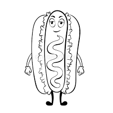 However, modern science has given us a window into how dogs experience the world, and it. Hot Dog Cartoon Coloring Book Vector Stock Vector Illustration Of Vintage Sausage 111091973