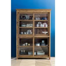 Check spelling or type a new query. Solid Mango Wood And Glass 4 Door Display Case Baryton Maisons Du Monde