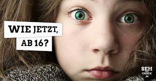Kontaktlinsen Erst Ab 16 Jahen Erlaubt Seh Check De