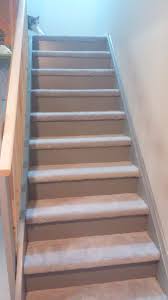 If your basement steps have a back, then using a knee kicker to get the carpet flush to the wood is beneficial. Carpet Your Basement Stairs My Healthy Mind