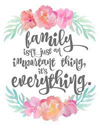 Family First Monthly Free Printable Kick Off A Dash Of Salter My Family Quotes Family Love Quotes Family Quotes