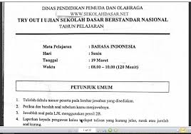 We did not find results for: Soal Try Out I Bahasa Indonesia Usbn Sd Dan Kunci Jawabannya Mediabelajar Madrasah