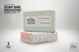 Download Retail Soap Bar Packaging Mockup Packaging Mockup Bar Soap Soap