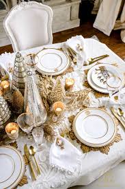 Elegant Gold Christmas Table Scape Randi Garrett Design Christmas Dining Table Christmas Table Christmas Table Decorations Yes, a christmas table setting must be elegant, sophisticated and inviting. elegant gold christmas table scape