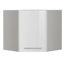 Gefertigt aus mdf (front) und spanplatte (korpus). Hangeschrank Eckschrank Eckhangeschrank Kuche Kuchenschrank Hochglanz Weiss Ebay