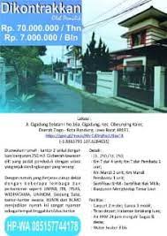 Fasilitas lengkap dan ada garasi. Disewakan Kontrakan Rumah Tinggal Trovit