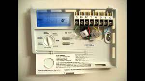 The thermostat wiring on these systems can have very similar wiring properties. Programmable Thermostat Lux Products Tx1500e Youtube