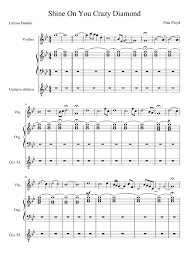 We did not find results for: Shine On You Crazy Diamond Sheet Music For Violin Guitar Organ Mixed Trio Musescore Com