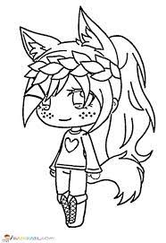 30 japanese anime coloring pages kawaii coloring book a super cute coloring book kawaii. Gacha Life Coloring Pages Kawaii Novocom Top