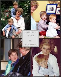 Princess Diana poured her heart into motherhood, cherishing her beloved  sons William and Harry with unwavering love and gentle guidance, while  gracefully honoring the sacred royal traditions that shaped their world.  #MotherAndSons #