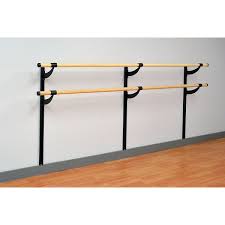 Buy now or customize your own! Traditional Wood Double Bar Wall Mount Ballet Barre System Adjustable Height