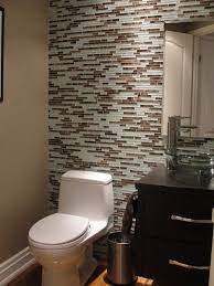 These bathroom accent wall ideas will help you bring new life to your interior! Like A Lot Bathroom Accent Wall Powder Room Tile Glass Tile Accent