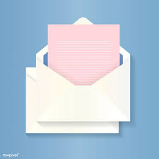 Blank Letter And Envelope Illustration Free Image By Rawpixel Com Galaxy Wallpaper Illustration Envelope