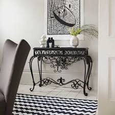 Aparador Em Ferro Corredor Branco Decoracao Achados De Decoracao