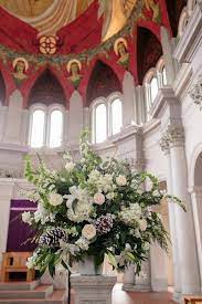 Gallatin ave, uniontown, pa., offering: Kellie And John Paul S Wedding In Saint Benedict Louisiana Altar Flowers Wedding Winter Flower Arrangements Yellow Wedding Flowers