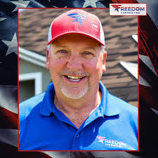 🔨 Hard at work! Here's a glimpse of our skilled crew in action at a recent  project where we tackled roof replacements