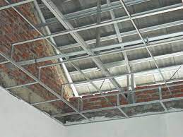 Harga plafon gypsum dengan grc board terpaut jauh. Ide 35 Rangka Plafon Gypsum