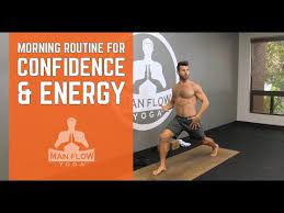 This morning routine will help stretch out stiff muscles and release tension throughout the entire body. 15 Minute Workout Morning Yoga For Confidence Energy Strength Posture And Mobility Youtube