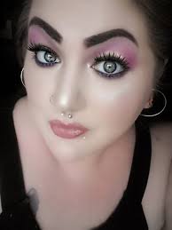 loved this soft glam look! wearing baddie