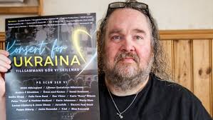 Stefan ordnar konsert för Ukraina