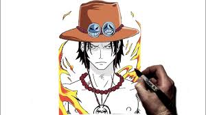 To reach his goal, he partakes in the formidable hunter exam, a series of. How To Draw Ace Step By Step One Piece Youtube