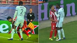 Rudiger knows exactly what he's doing and i'd be lying if i said i didn't like it. Luis Suarez Branded Disgusting And Vile For Pinching Antonio Rudiger During Champions League Clash