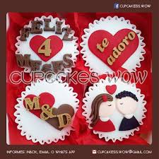 Cupcakes Enamorados Cupcakesaniversario Aniversario Cupcakesdeamor Lovecupcakes Cupcakesconmens Cupcakes Aniversario Amor Cupcakes Torta De San Valentin