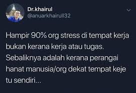 3 tenaga kerja yang terpapar: Stress Tak Tempat Kerja Korang