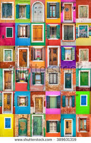 Check spelling or type a new query. Stock Photo Collage Set Of Vertical Colorful Windows And Doors In Picturesque Island Of Burano Italy 389631319 Big Ben Puzzle Windows And Doors Beautiful Doors