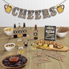 Beer tasting party experience ideas: Beer Tasting Buffet Table Decorating Kit 15pc Party City
