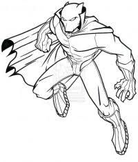 Hulk is up front with his muscular, gigantic body that your kids can color with the color green. Black Panther From Avengers Coloring Pages Black Panther Coloring Pages Coloring Pages For Kids And Adults