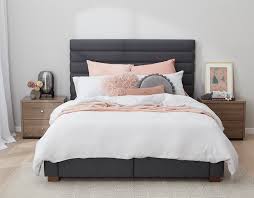 Pair it with grey for a sophisticated bedroom. Jackson Upholstered Bed Frame W Drawers Slate Grey Bedroom Furniture Forty Winks