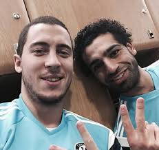 Eden Hazard: "I will support Egypt in the World Cup for him. We spoke after  the Champions League final. He is my friend and I want to see him in the  World