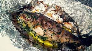 Die Perfekt Gebackene Ofen Forelle Mit Gemuse Rezept Gebackene Forelle Forelle Rezept Und Forelle Backofen