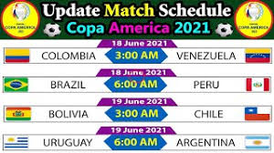 La copa chile 2021, llamada por razones de patrocinio, copa chile easy 2021, es la 41.ª edición del tradicional torneo de copa entre clubes de chile, quienes buscarán el cupo de chile 4, para la copa libertadores 2022. Copa America 2021 Update Match Fixture Copa America New Schedule Update Copa America Fixture Youtube