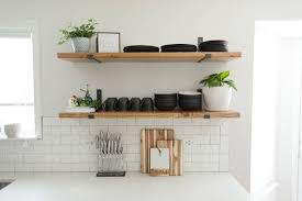 You'll see this with our kitchen at the mill place. Diy Kitchen Open Shelving Sammy On State