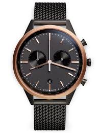 Uniform Wares C41 Chronograph Watch In Pvd Rose Gold Official Uniform Wares Watches Uniform Wares Watch Chronograph Watch Men Swiss Made Watches