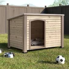 Insulated dog houses in decorative backyard enhancing styles. Pin By Karla Galue On Quick Saves In 2021 Wooden Dog House Dog House Plans Wood Dog House