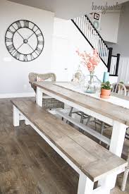 This decor style is very comfortable and homey, and farmhouse dining tables often feature natural wood or distressed paint, as well as spindle legs or. Diy Small Farmhouse Kitchen Table Novocom Top