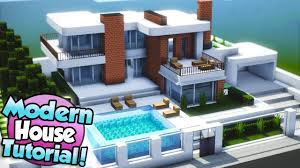 If you like that kind of creation / creations in minecraft, Minecraft How To Build A Large Modern House Tutorial 15 Youtube