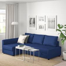 Un collezione di letti singoli / divani letto. Friheten Divano Letto Angolare Contenitore Skiftebo Blu Ikea It