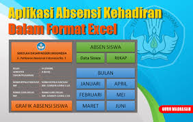 Aplikasi Absensi Kehadiran Siswa Dalam Format Excel