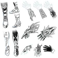 Day 29 Of Sketchtember Was The Fantasy Accessory You Can Have A Lot Of Fun With Designing Elaborate Gauntlets Armor Drawing Drawings Concept Art Characters