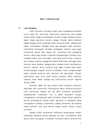 Sumbangan sektor perusahaan kecil dan sederhana (pks) terhadap keluaran dalam negara kasar (kdnk) malaysia meningkat kepada 38.9 peratus pada 2019, berbanding 38.3 peratus tahun. Doc Peran Sektor Pertanian Dalam Pembangunan Ekonomi Di Indonesia Laily Jabah Academia Edu
