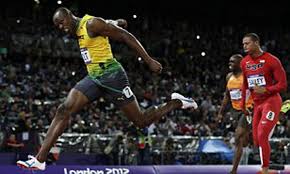 100m hurdles joy for sally pearson of australia. Usain Bolt Wins 100m Final At London 2012 Olympics Daily Mail Online